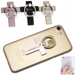 Promotional Cross Shaped - Washington Metal Adhesive Cell Phone Ring Grip holder and Stand
