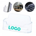Custom Transparent Acrylic Business Card Holder with Logo