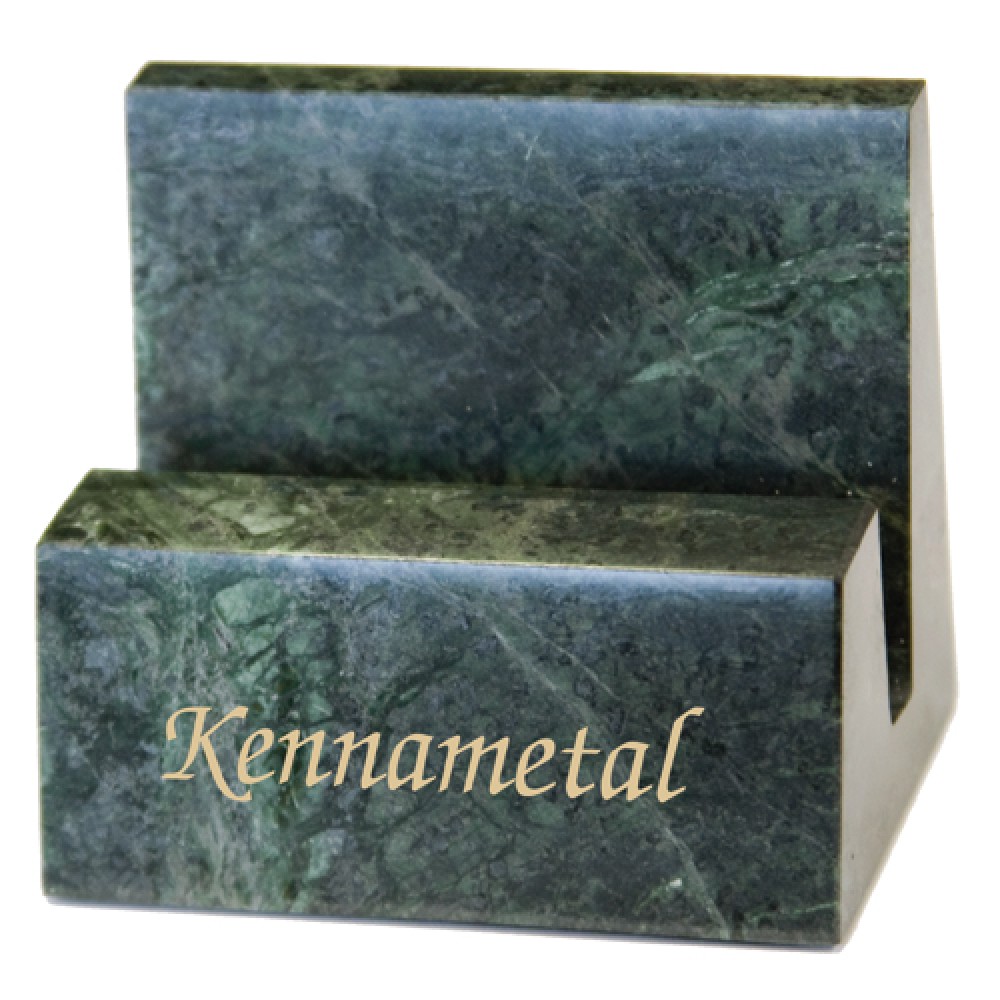 Marble Business Card Holder with Logo