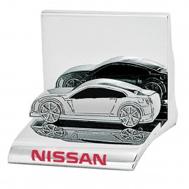 Car Chrome Business Card Holder with Logo