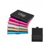 Aluminum Alloy Business Card Holder with Logo