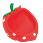 Custom Rubber Strawberry Shaped Cell Phone and Accessory Holder