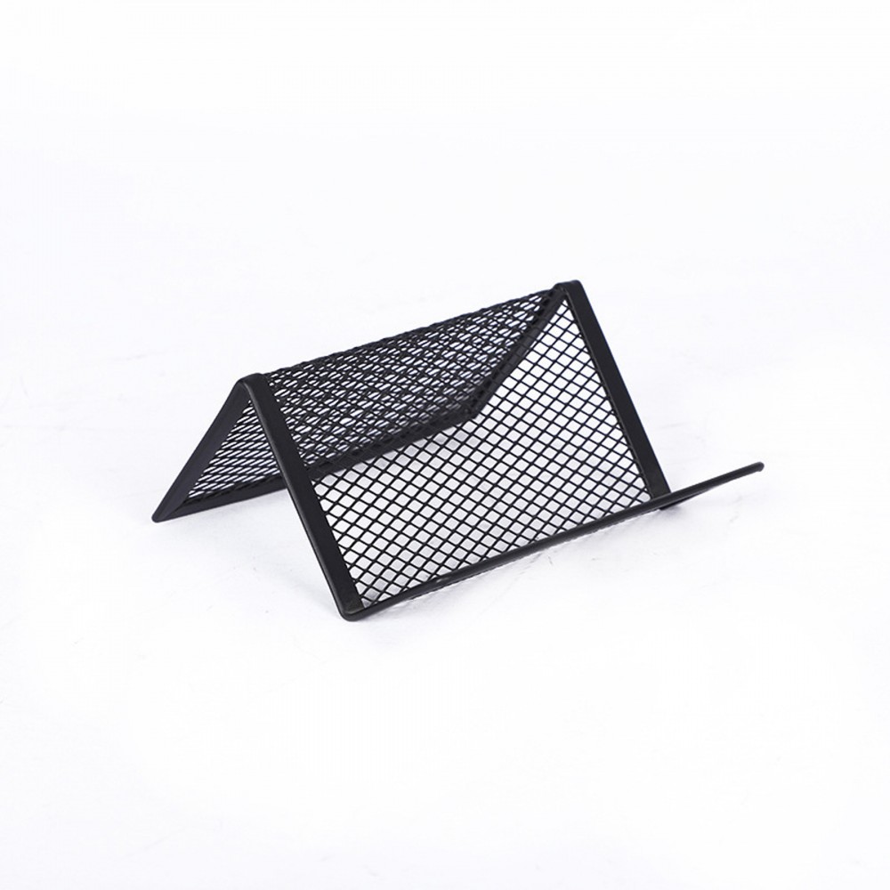Personalized Metal Mesh Desk Business Card Holder Personalized Metal Mesh Desk Business Card Holder