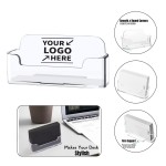 Office Clear Business Card Holder with Logo