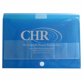 Side Open Registration Case w/Business Card Holder with Logo