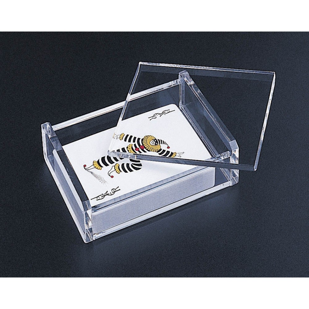 Playing Card/All Purpose Box w/Removable Lid Logo Branded Playing Card/All Purpose Box w/Removable Lid Logo Branded
