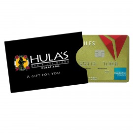 Promotional Pull Out Sleeve Gift Card Holder (3" x 2")