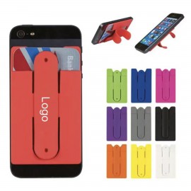 Promotional Silicone Phone Holder Card Wallet