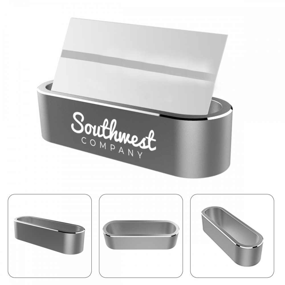 Logo Branded Aluminum Alloy Business Card Case