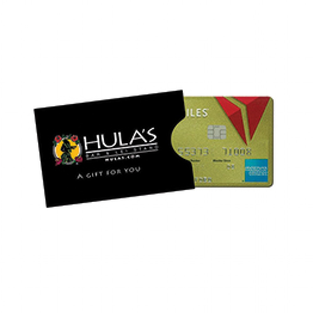 RFID Pull Out Gift Card Holder (3" x 2") with Logo