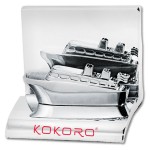 Personalized Cruise Ship Chrome Business Card Holder