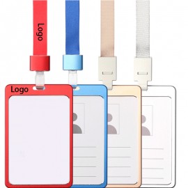 Customized Enlarged Metal ID Card Badge Holder