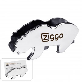 Bear Shaped Metal Memo-Mail Holder with Logo  Bear Shaped Metal Memo-Mail Holder with Logo