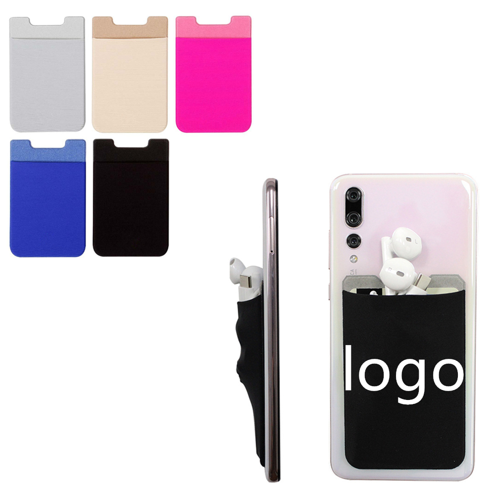 Sticky Band Phone Stand Card Holder with Logo
