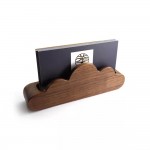 Custom Wooden Desktop Business Card Holder