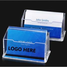 Business Card Holder Stand with Logo