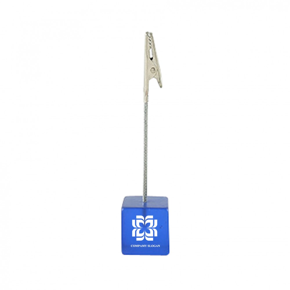 Cube Memo Holder with Logo Cube Memo Holder with Logo