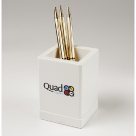 Executive Pencil Cup with Logo  Executive Pencil Cup with Logo