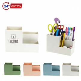 Customized Desk Plastic Pen Holder Desktop Storage