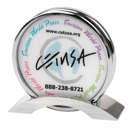 2-Piece Full Color Metal Coaster Set with Logo  2-Piece Full Color Metal Coaster Set with Logo