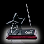 Star on Albion Pen Set - Chrome Logo Imprinted