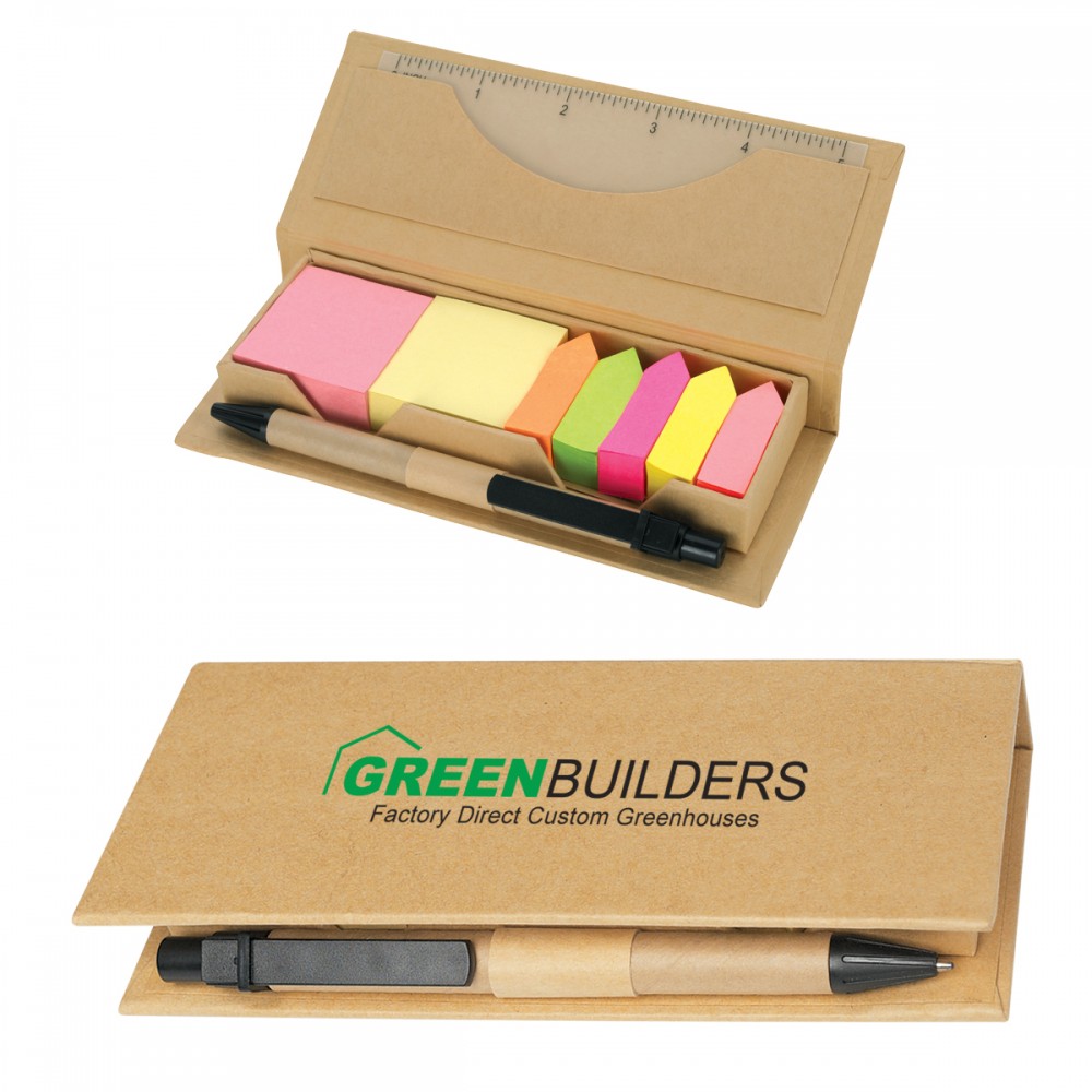 Eco-Inspired Desk Needs Set Logo Imprinted Eco-Inspired Desk Needs Set Logo Imprinted