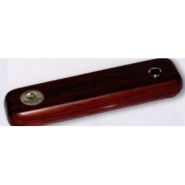 Rosewood Finish Pen Case w/1 Pen with Logo