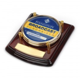2-Piece Classic Full Color Coaster Set with Logo