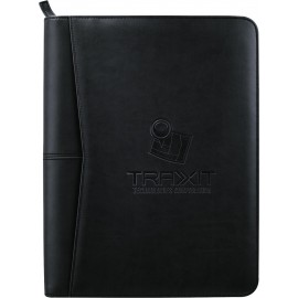Pedova Zippered UltraHyde Padfolio FSC Mix Paper with Logo