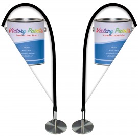 Personalized Double Sided Mini Desktop Teardrop Banner
