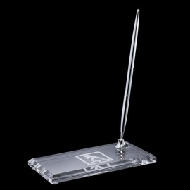 Ashburton Single Pen Set - Chrome with Logo  Ashburton Single Pen Set - Chrome with Logo
