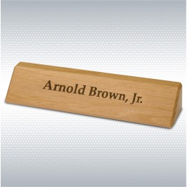 Custom 10 1/2" Genuine Red Alder Desk Wedge  Custom 10 1/2" Genuine Red Alder Desk Wedge