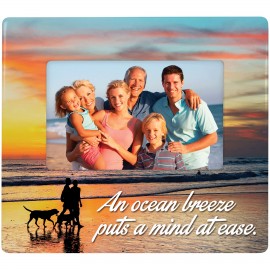 Promotional 4" x 6" - Ceramic Picture Frame