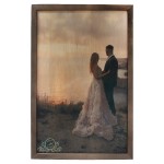 Personalized 10" x 15" Wood Panel with Frame