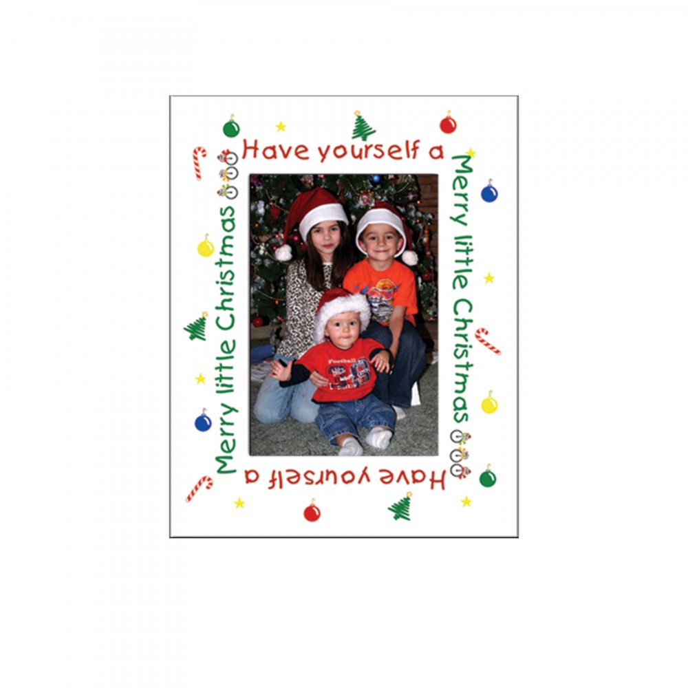 Promotional Holiday Fun Have Yourself a Merry Christmas Photo Frame