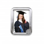 Promotional Vertical Photo Frame with Custom Emblem (3.5"x 5" Photo)