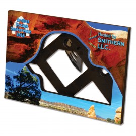 Personalized 4" X 6" Eco Wood Easel Frame