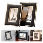 Leather Alloy Photo Frame with Logo