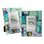 304 Stainless Steel Glass Photo Frame with Logo