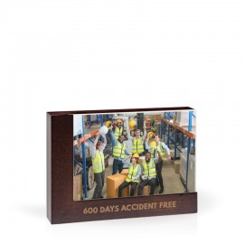 Espresso 4x6 Frame with Logo  Espresso 4x6 Frame with Logo