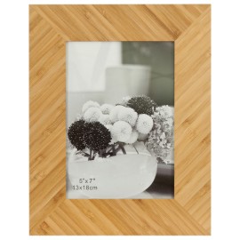 Promotional 5" x 7" Bamboo Picture Frame  Promotional 5" x 7" Bamboo Picture Frame