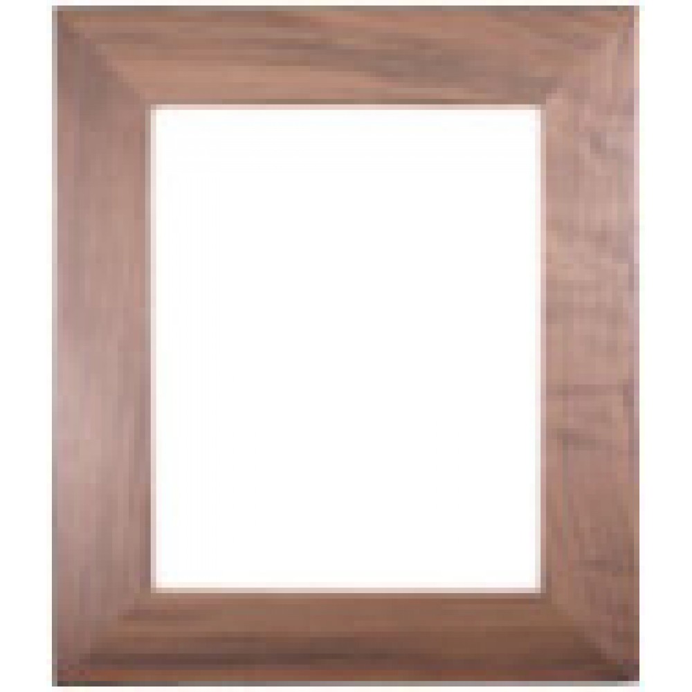 8" x 10" - Hardwood Picture Frame - Walnut with Logo