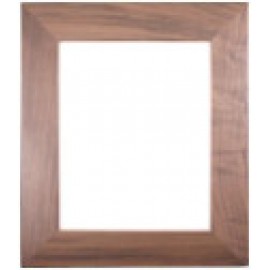 8" x 10" - Hardwood Picture Frame - Walnut with Logo