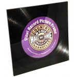 Recycled Vintage Vinyl Record Picture Frames W/ Custom Inserts with Logo