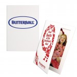 Portrait Format 4" x 6" Photo Holder PMS Printed with Logo