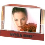 Logo Printed Rosewood and Acrylic Picture Frame 4" x 6"