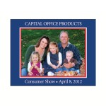 Personalized Offset Printed Rectangle Photo Frame w/ Easel Back (5"x7" Photo)