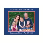 Customized Offset Printed Rectangle Photo Frame w/ Easel Back (5"x7" Photo)