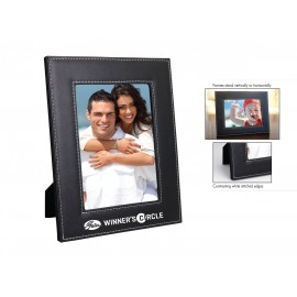 Logo Branded 5x7 Leatherette Photo Frame