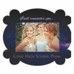 Rectangle Photo Frame w/Easel Back Full Color (4"x6" Photo) with Logo